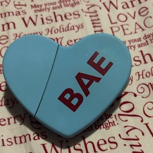 BAE Blue Heart-Shaped Compact